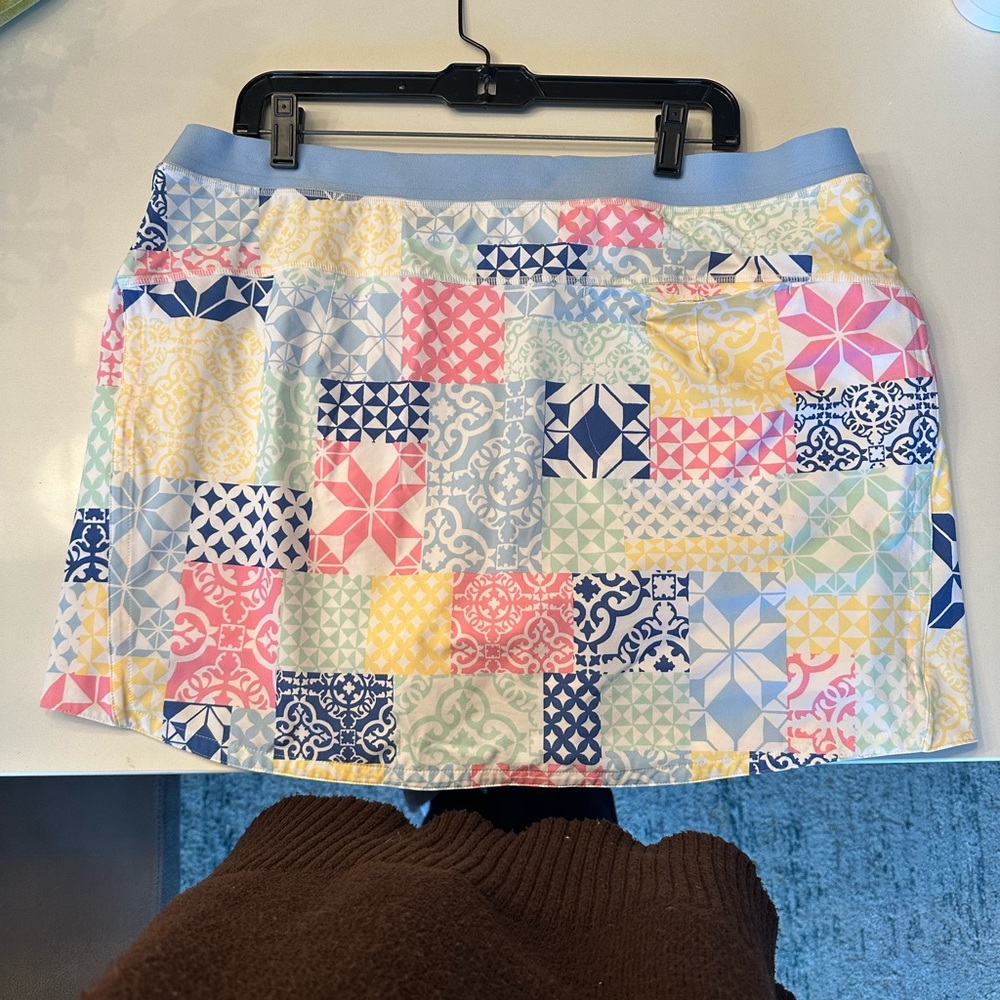 Ralph Lauren Multicolor Patchwork Mini Skirt - image 1